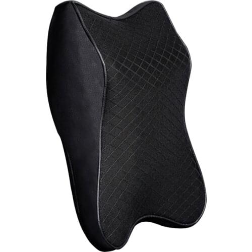 Car Neck Pillow 3D Memory Foam Head Rest Adjustable Auto Headrest Pillow Travel Neck Cushion Support Holder Seat Pillow