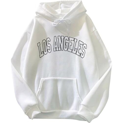 Harajuku Oversized Letter Printed Hoodie For Women Comfy Pocket O Collared Pullover Basic Draw String Tops High Street Толстовка