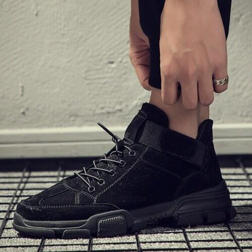 Shoe High for shoes sports 2020 Mens causal casual high male mens top hightop Casual sneaker fashion men man wear mens leather