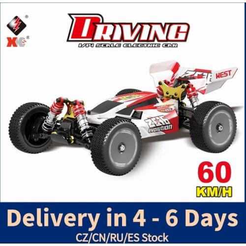 Wltoys XKS 144001 RC Racing Car 1/14 2.4GHz 4WD RC Car 60km/h High Speed RTR RC Racing Off-Road Drift Car