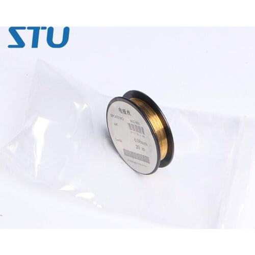 1PC New Compatible 20Meter Golden Corona Wire 0.06mm/0.08mm for Konica Miolta for Canon for Ricoh for Sharp for Toshiba