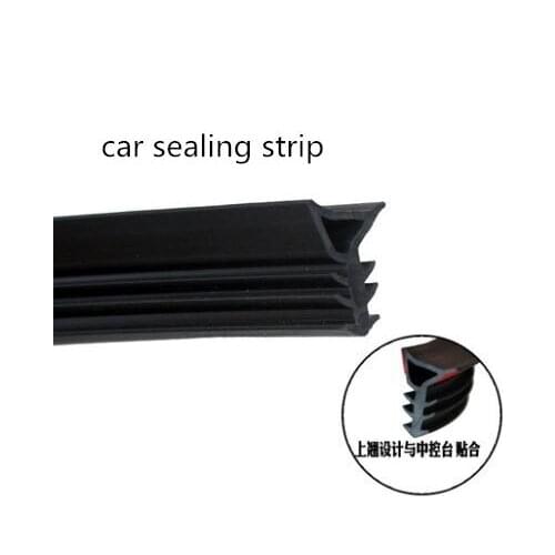 2M Car Rubber Sealing Strips Weatherstrip Sound Insulation Sealing Universal Automobiles Interior Dashboard Accessories goods