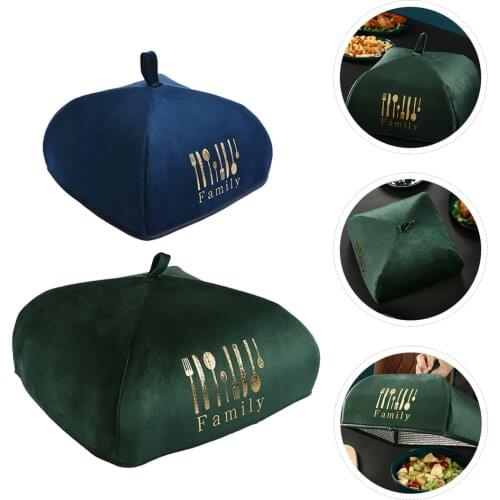 2pcs Practical Kitchen Storage Food Covers Heat Preservation Food Covers