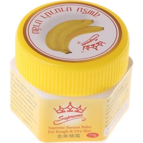 20g Natural Banana Oil Moisturizing Cracked Heel Balm Foot Hand Skin Repair Cream Anti-Drying Smooth Dead Skin Removal C1FF