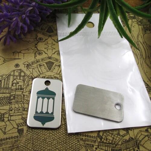 20pcs--"Ramadan Kareem Arabic Lanterns version 8"stainless steel charms more style for choosing DIY pendants for necklace