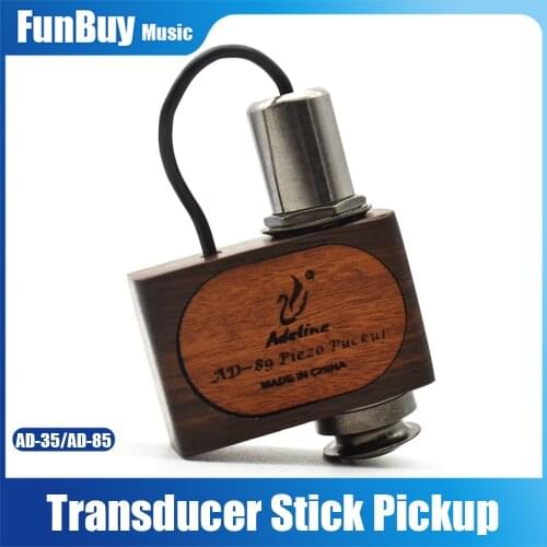 Adeline Guitar Pickup Tuner AD-89 AD-35 Handmade Classical Pickup Folk Flamenco Guitar Pickup Ukulele Kalimba Madolin Pickup