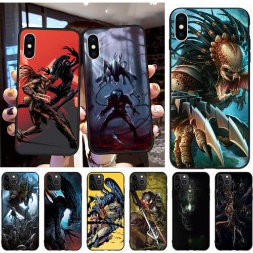 Alien Vs Predator Phone Case For iphone 12 11 Pro Max Mini XS Max 8 7 6 6S Plus X 5S SE 2020 XR Cover