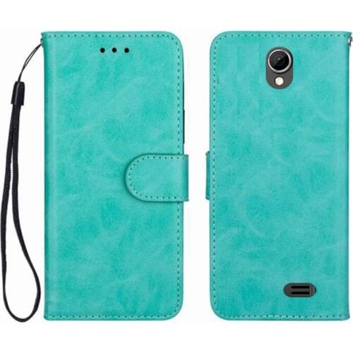 For BQ BQ-5001L Contact BQ5001L 5001L 5" Wallet Case High Quality Flip Leather Protective Phone Support Cover