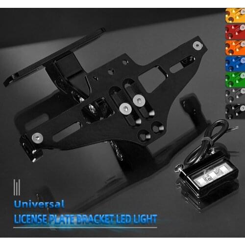 For SUZUKI GS500 GS 500 1989-2008 1990 1991 1992 1993 1994 1995 1996 1997 Motorcycle License Plate Bracket Licence Plate Holder