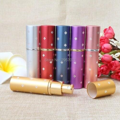 Easy Fill Refillable Travel Perfume Atomizer Pump Spray Bottle 10ml Parfum Makeup Empty Cosmetic Containers 12pcs/lot Free Ship
