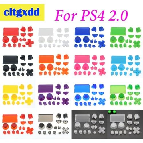 Cltgxdd 1 set Controller R2 L2 R1 L1 Trigger Buttons parts For PS4 2.0 Controller JDS 001 010 Buttons Kit Controller Accessories