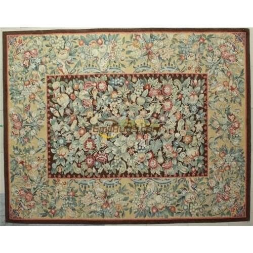 French aubusson rug The craft of making wool by hand French Chic the west