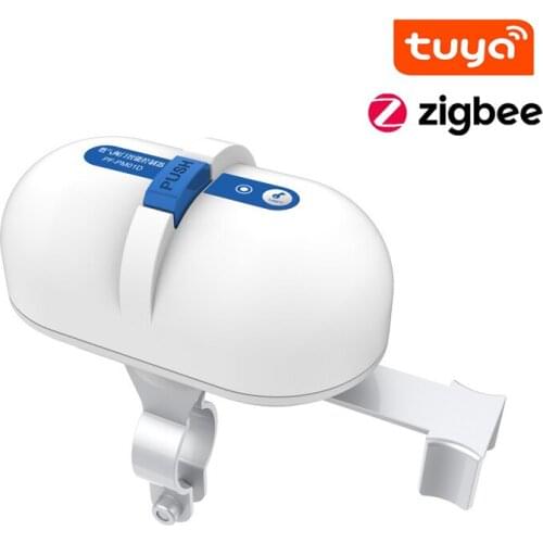 Tuya APP Intelligent Zigbee Remote Alarm Automatic Gas Water Valve Shut Off Controller For Gas Leakage Sensor