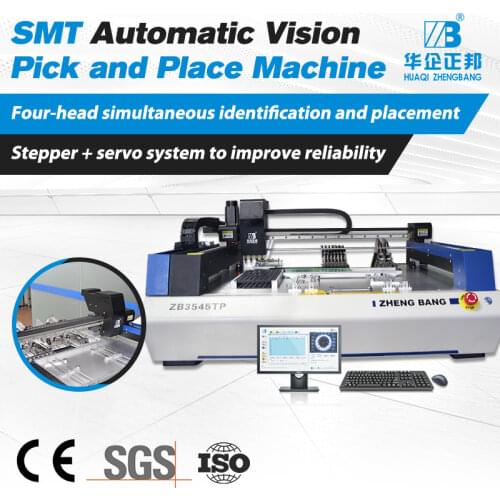 With IC Tray Pick and Place SMT Equipment Pick Place Machine Adaptive to 0402, 0603, 0805, 1206, diode,triode, BGA SOT