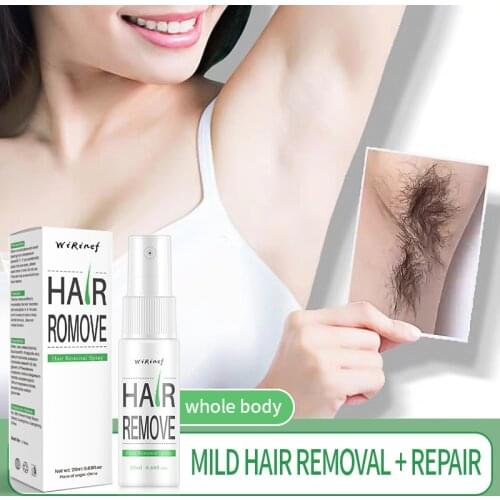2 Minutes Effect Painless Hair Removal Spray Hair Growth Inhibitor Prevent Body Hair Growth Beauty Skin Hair Removal Spray