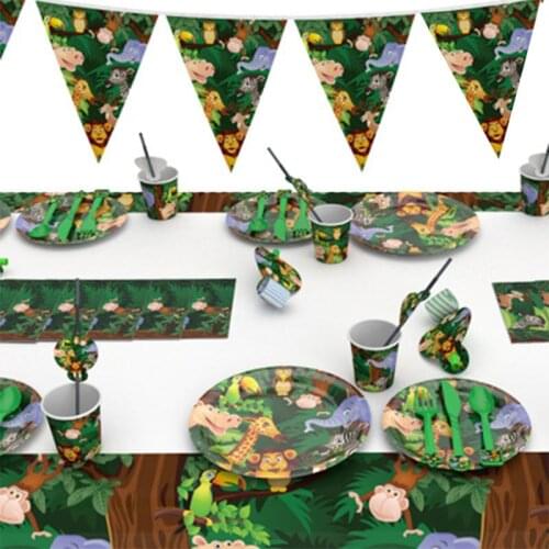 Jungle Decoration Jungle Party Safari Party Baby Shower Decor Birthday Party Decorations Kids Wild One 1st Birthday Deco Baloon