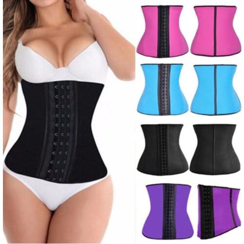 Women Body Shaper Waist Trainer Sexy Shapewear Burning Slimming Waist Belt Corset Bustier Tummy Shaper