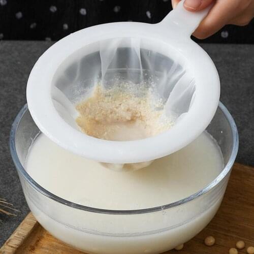 100/200/400 Mesh Ultra-Fine Mesh Strainer Kitchen Super Fine Colander with Handle Soy Milk Yogurt Coffee Filter Kitchen Tools