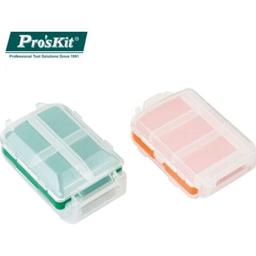 100% Original Taiwan ProsKit SB-1007K Multi-Purpose Box(O.D.:99x66x36mm) (Unit:2Pcs/Pack) Tool Case Tool Box Parts Box