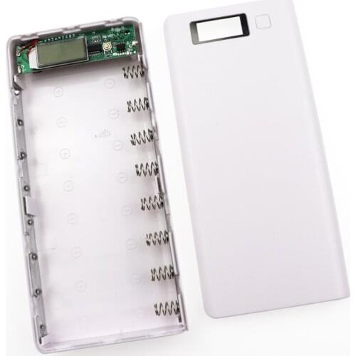 18650 battery case 5V Daul USB Power Bank Battery box Mobile phone charger For iphone 5 6 7 8 For xiaomi For samsung For huawei