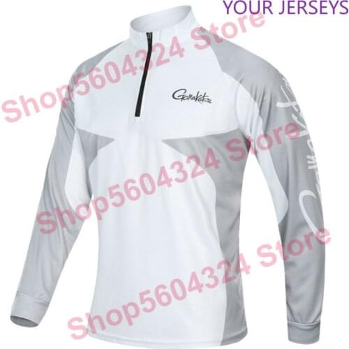 2021 New Fishing Clothing Professional Fishing Shirts Long Sleeve Bamboo Fiber UPF 50+ Breathable Quick Dry Fishing Clothes Qw03