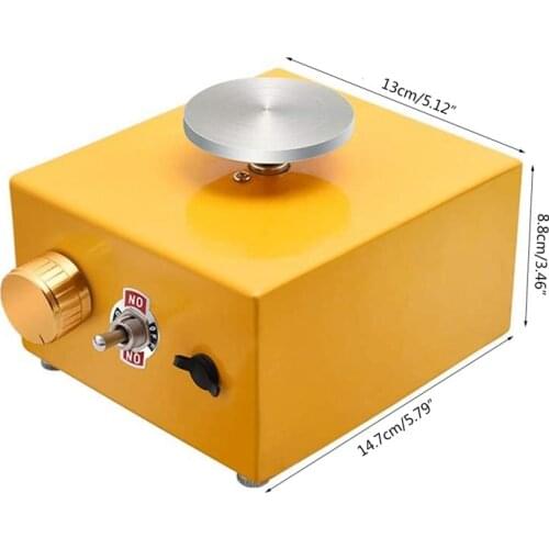 Electric Pottery Wheel DIY Ceramic Tools Mini Electric Pottery Machine Used, EU