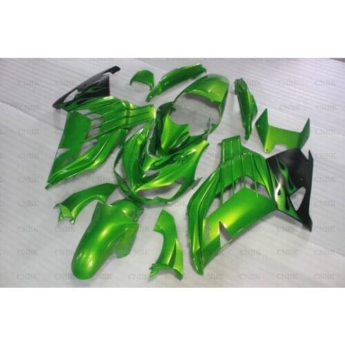 Fairing Kits for Zx14 Zx-14r 2014 ZZ-R1400 Motorcycle Fairing 14 15 ZZR 1400 Body Kits 2012 - 2015 Green