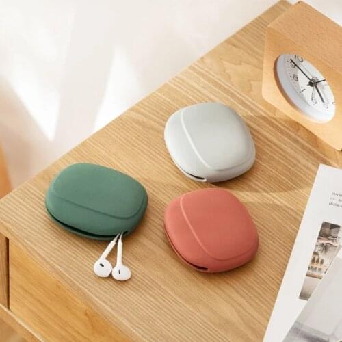 Data Cable Headphone Storage Box Simple Mobile Phone Data Cable Organizing Bag Silicone Storage Box SN-187
