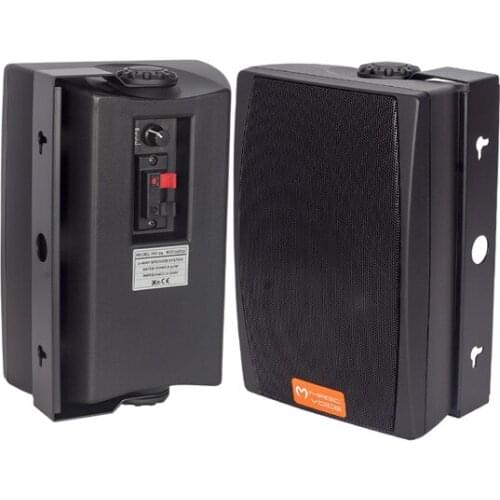 MAGICVOICE MV-24 13 CM 50 WATT BLACK COLUMN SPEAKER 2Lİ TOOL TRANSFORMER