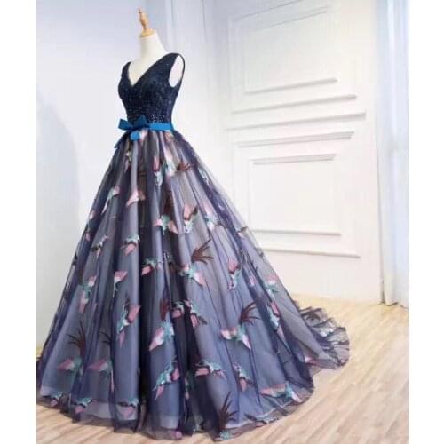 The New SYJ-5242 Pattern Embroidered Tulle Lace Fabric For Dress High Quality