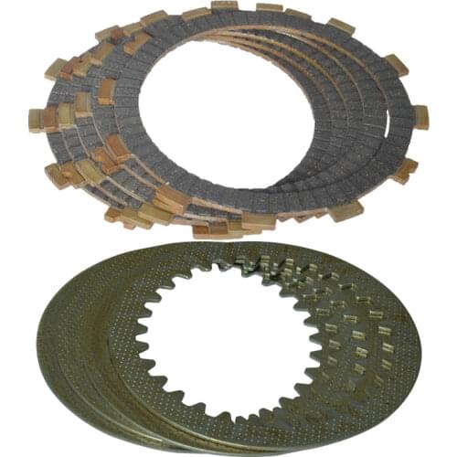 NEW High Quality Clutch (5pcs Friction Plates+4pcs Iron Disc) Clutch Set For SUZUKI GS125 EN125 GN125 GS 125 EN 125 GN 125