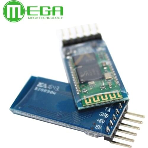 Original 10pcs HC05 JY-MCU anti-reverse, integrated Bluetooth serial pass-through module HC-05 master-slave 6pin