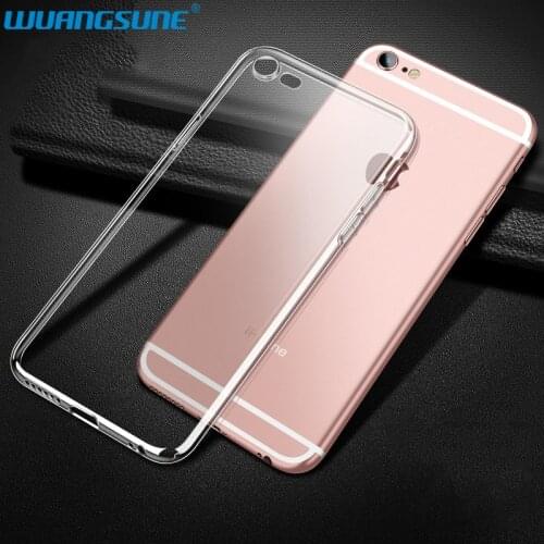 Ultrathin TPU phone cover Case For iPhone 4 4S 5 5S SE 6 6S 7 8 plus X XS XR 11 Pro Max Transparent Soft Clear Slim shell