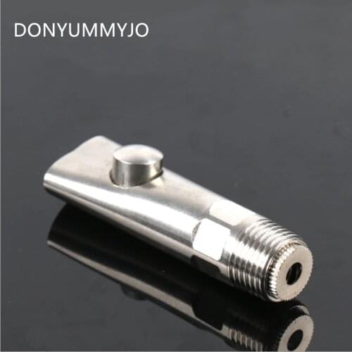 1pc Stainless Steel Bibcocks Pig Water Drinker Anti-pressure Splash-proof Water-saving Pig Water Faucet Tap