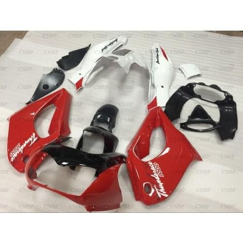 YZF 1000R 06 07 Plastic Fairings for YAMAHA YZF1000R 1997 - 2007 Red White Body Kits Thunderace 00 01 Body Kits