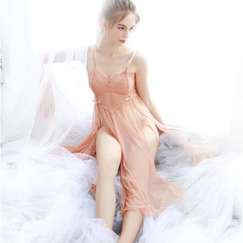 Sexy mousse Cute womens suspenders nightdress cross-border bride womens underwear nightwear sloth Lingerie Sexy gauze dress
