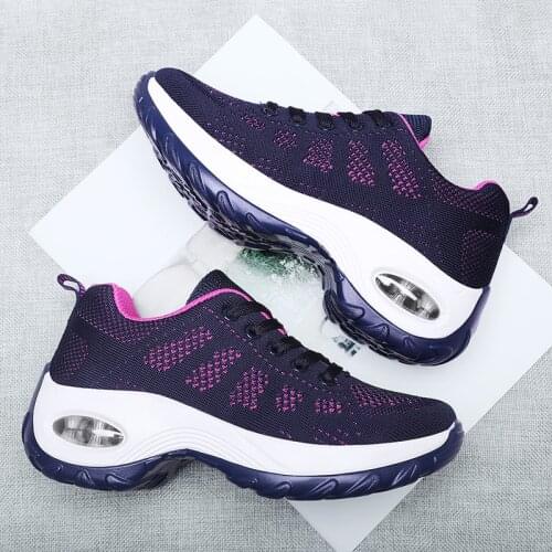 Air Cushioning Womens Ladies Casual Walking Shoes 35-42 Sneakers Zapatillas Mujer Chaussure Femme Zapatillas Sport Shoes