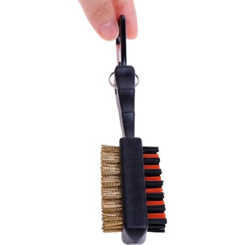 1Pc Gof Accessories Golf Club Brush Golf Groove Cleaning Brush 2 Sided Golf Putter Wedge Ball Groove Cleaner Kit Cleaning Tool