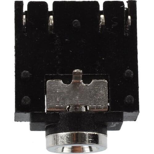 Top Deals 10 Pcs DIP PCB Mount 5 Pins 3.5mm Socket Headphone Stereo o Jack