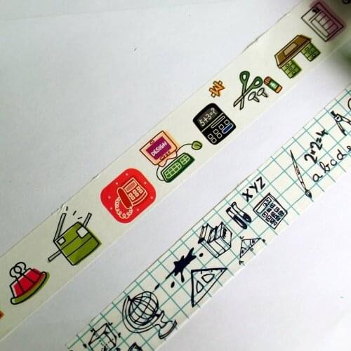 30mm*4m high quality washi paper tape/Color Or Black office supplies and masking japan washi tape