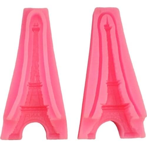 3D Paris Eiffel Tower Cake Fondant Mold Silicone Gum Paste Sugar Craft Mold Polymer Clay Epoxy Resin Mold Candle Mould