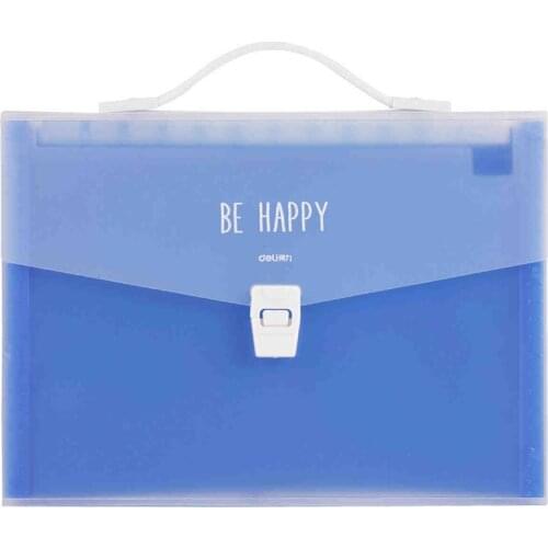 5288 accordion bag 13 lattice A4 hand-held folder multi file bill receipt bag test folder Creative student office