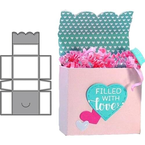 CH Tucked Stencil Metal Cutting Dies For Scrapbooking Practice Hands-on DIY Album Card Handmade Tools