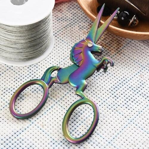 Unicorn Stainless Steel Vintage Scissors Sewing Fabric Cutter Embroidery Scissors Tailor Scissor Thread Scissor Sewing Tools