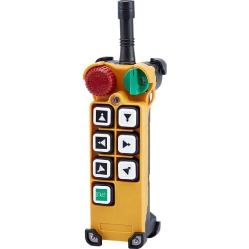 F24-6D 6 buttons 2 speed industrial radio remote control transmitter
