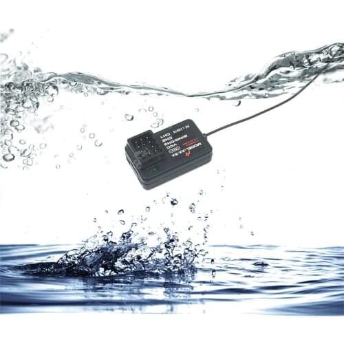 FATJAY 2.4G 3CH RC Car Boat Receiver AX-5X TG-3 for AUSTAR AX5S RC Transmitter waterproof version available