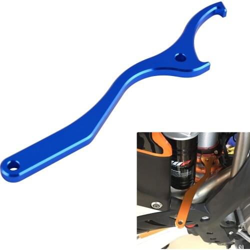 Rear Dampr Damping Shock Spanner Wrench Tool For Husqvarna FC250 FC350 FC450 FE250 FE350 2014 2015 TC125 TC250 TE125 TE250 TE300