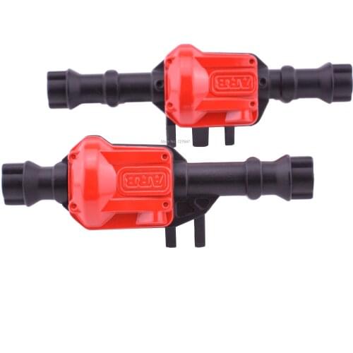 Front and Rear Alloy Metal Axle Shell Axle Housing for 1/10 1:10 RC Crawler Traxxas TRX-4 & TRX4 Bronco Upgrade Parts