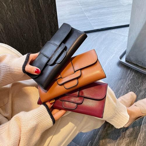 SMOOZA Many Departments Faux Suede Long Wallet Women Matte Leather Lady Purse High Quality Female Wallets Card Holder