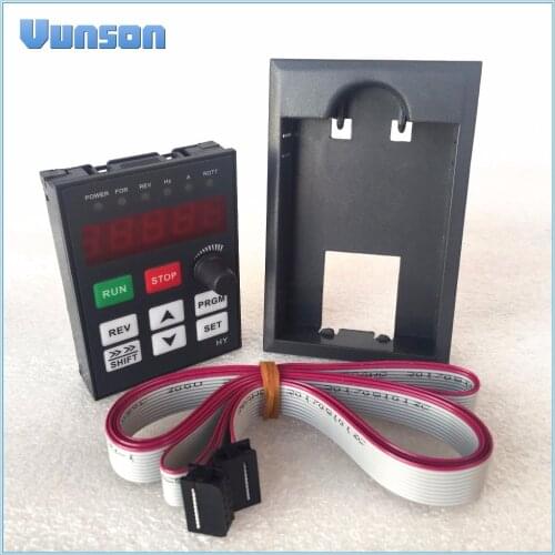 Hotsale 1pcs control panel+1pcs 1.5m extender wire/prolong cable for HY HuanYang variable frequency drive Vfd inverter